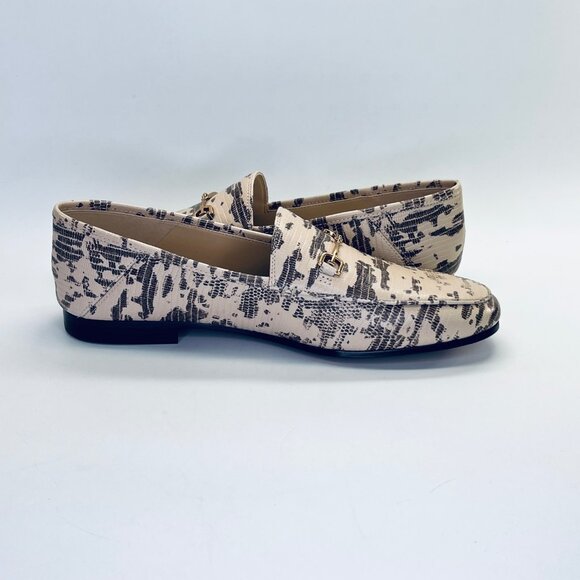 Sam Edelman Loraine Snake‑Print Loafer Size 10M Leather Driving Slip-On - Picture 10 of 16